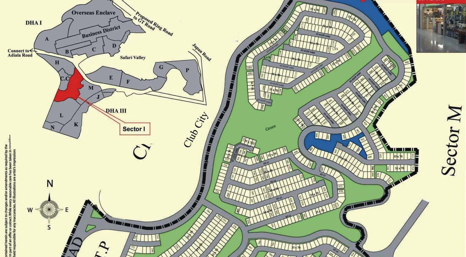 Map Phase 8 block I , Map block I Phase8 Bahria town Rawalpindi